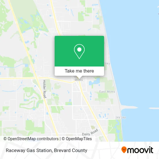 Raceway Gas Station map