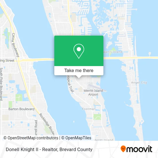 Donell Knight II - Realtor map