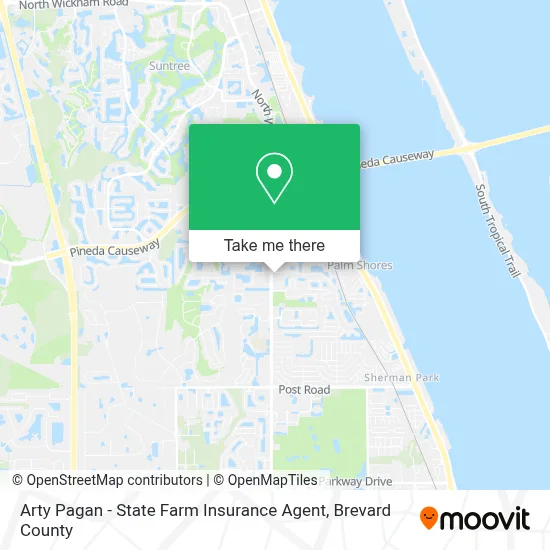 Arty Pagan - State Farm Insurance Agent map