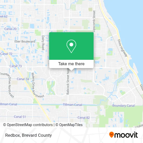 Redbox map