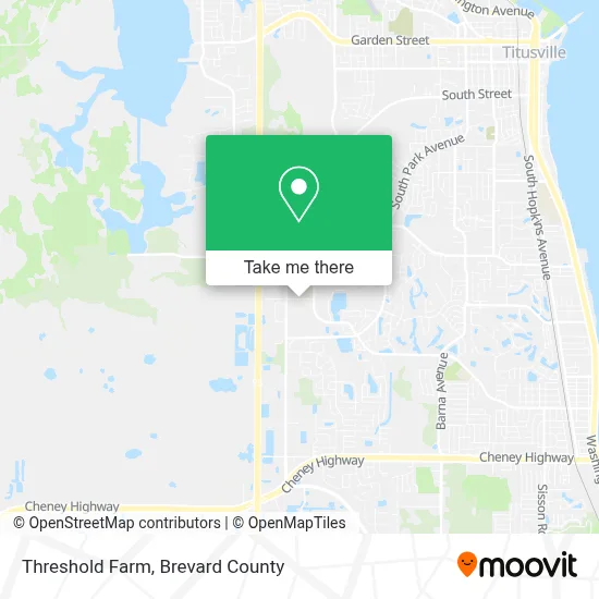 Threshold Farm map