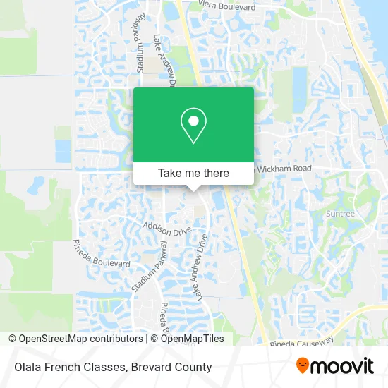 Olala French Classes map