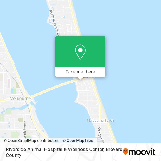 Riverside Animal Hospital & Wellness Center map