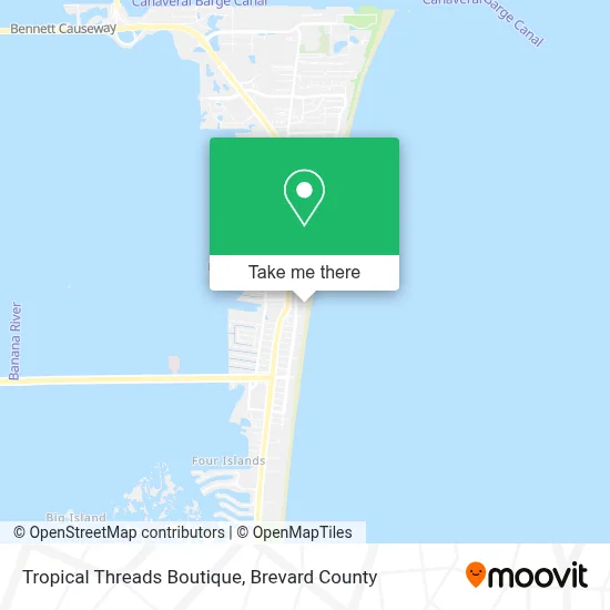 Tropical Threads Boutique map