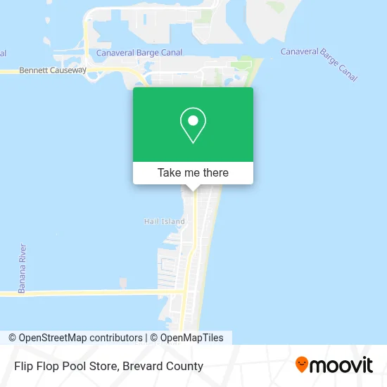 Flip Flop Pool Store map