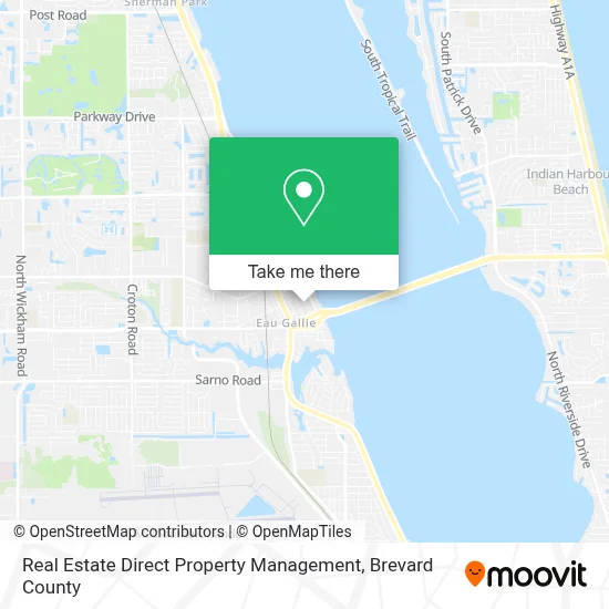 Real Estate Direct Property Management map