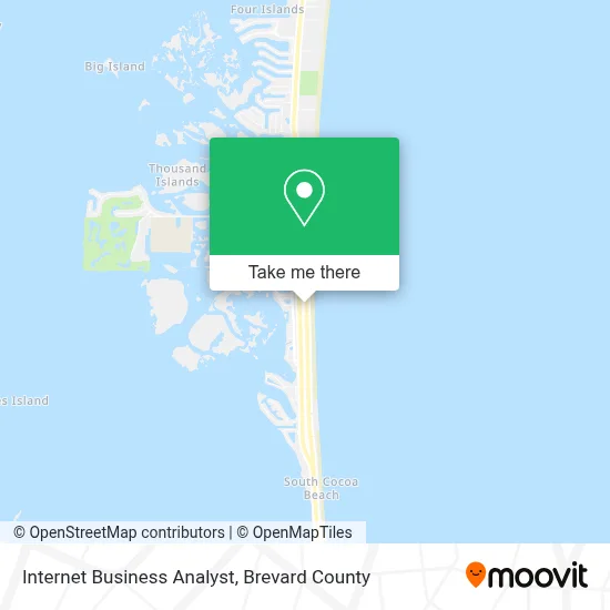 Internet Business Analyst map