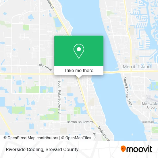 Riverside Cooling map