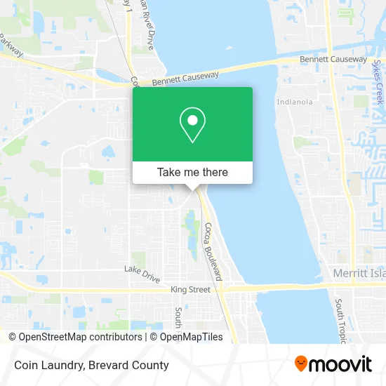 Coin Laundry map