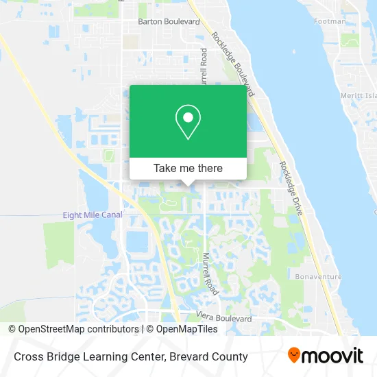 Cross Bridge Learning Center map