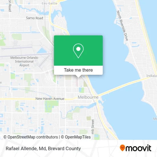 Rafael Allende, Md map