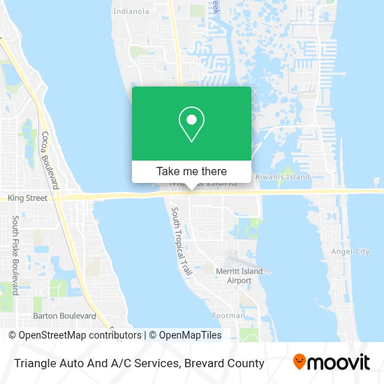 Triangle Auto And A/C Services map