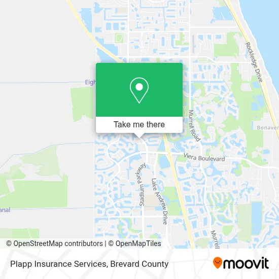 Plapp Insurance Services map