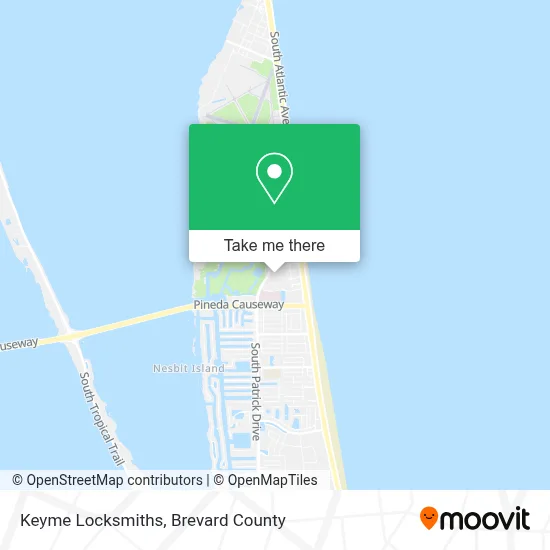 Keyme Locksmiths map
