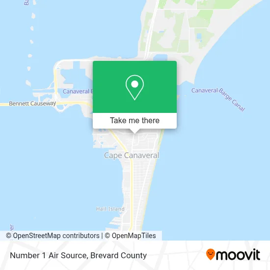 Number 1 Air Source map