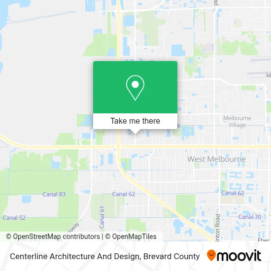 Centerline Architecture And Design map