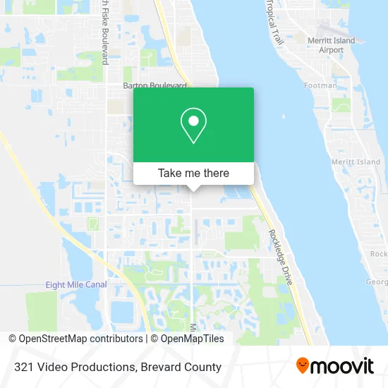 321 Video Productions map