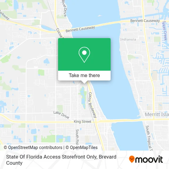 State Of Florida Access Storefront Only map