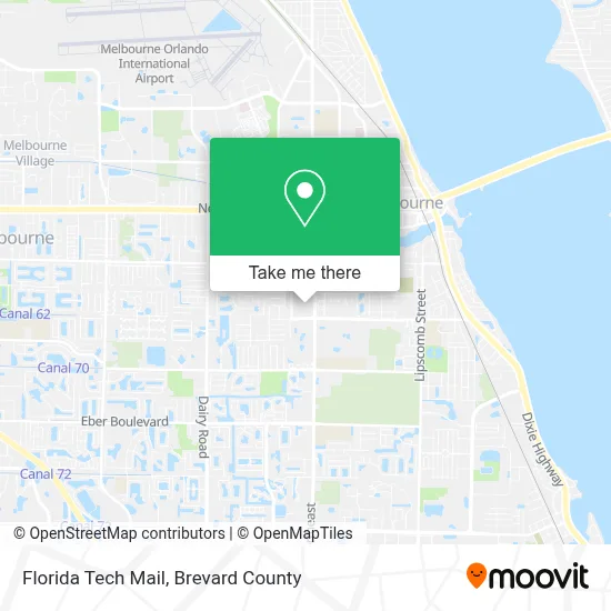 Florida Tech Mail map