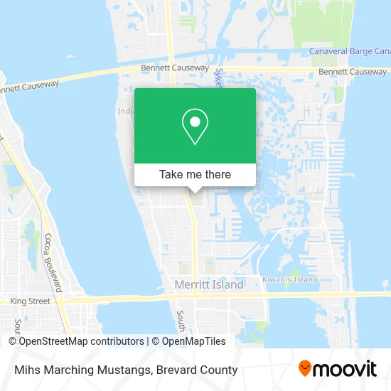 Mihs Marching Mustangs map