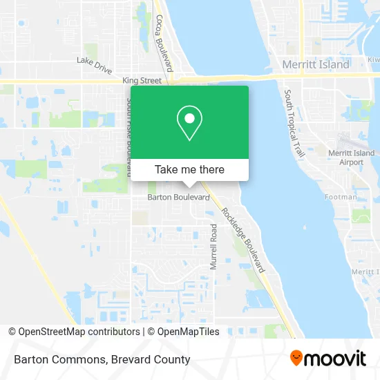 Barton Commons map