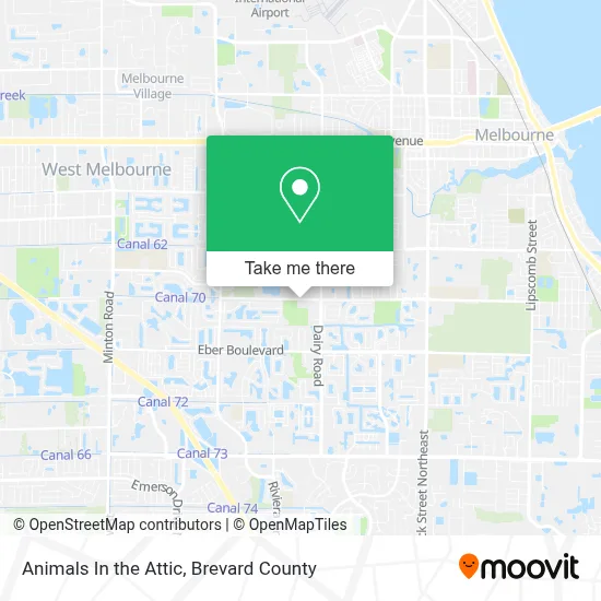 Animals In the Attic map