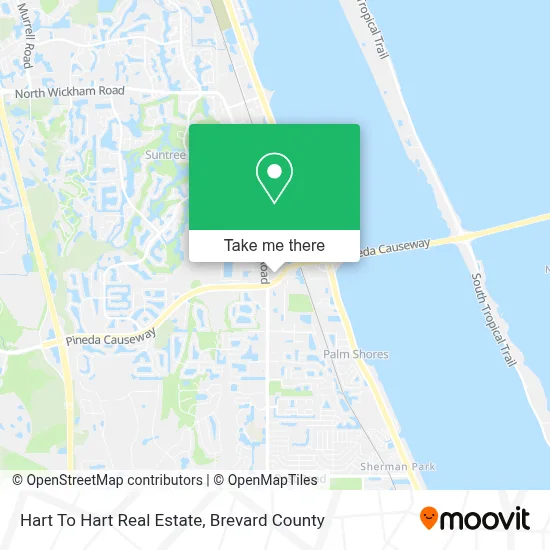 Hart To Hart Real Estate map