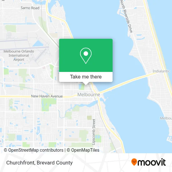 Churchfront map