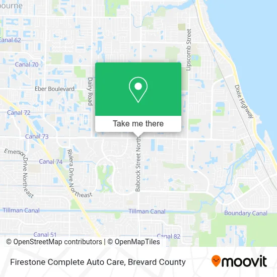 Firestone Complete Auto Care map