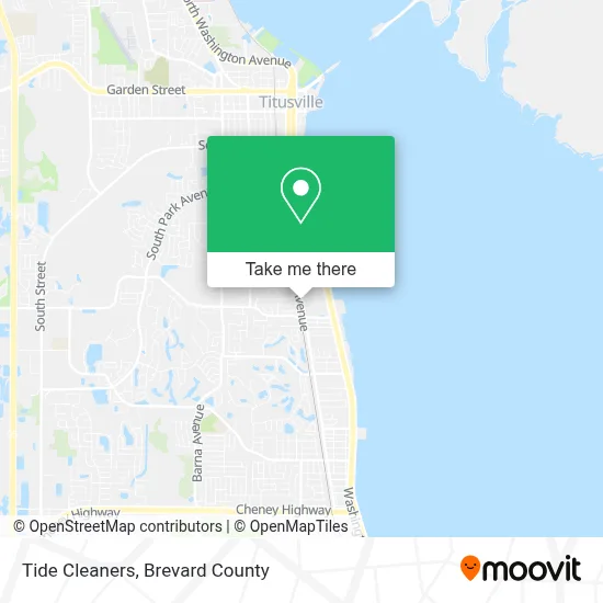 Tide Cleaners map