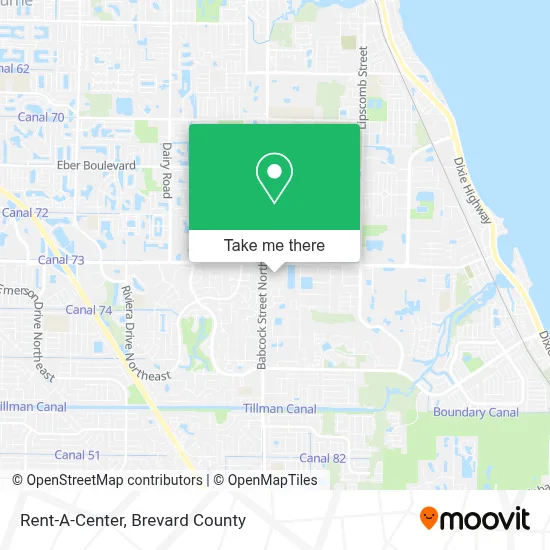 Rent-A-Center map