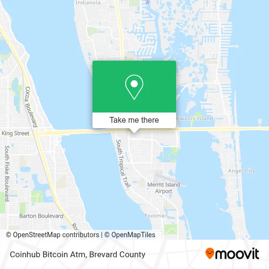 Coinhub Bitcoin Atm map