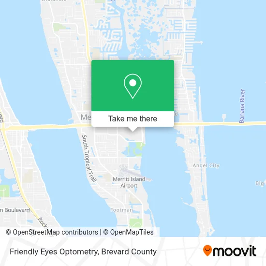 Friendly Eyes Optometry map