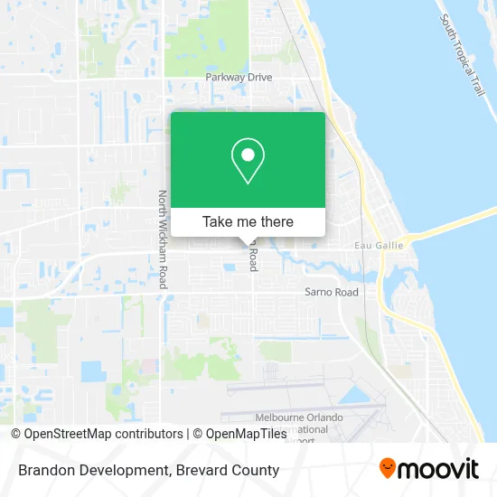 Brandon Development map