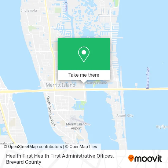 Health First Health First Administrative Offices map