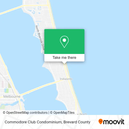 Commodore Club Condominium map