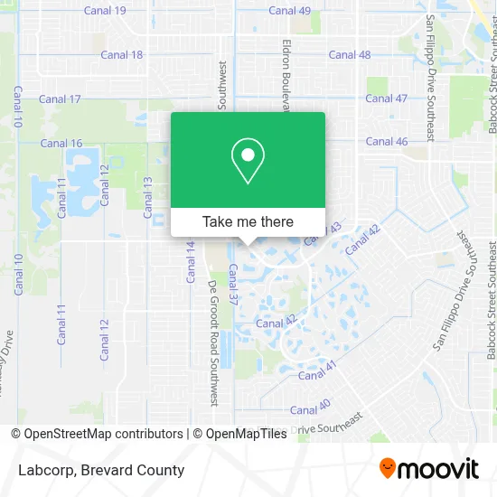 Labcorp map