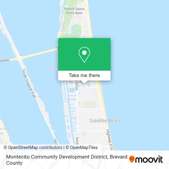 Montecito Community Development District map