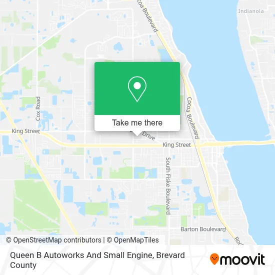 Queen B Autoworks And Small Engine map