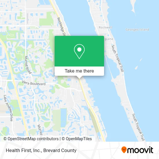 Health First, Inc. map