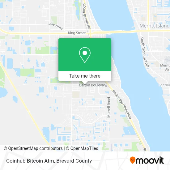 Coinhub Bitcoin Atm map