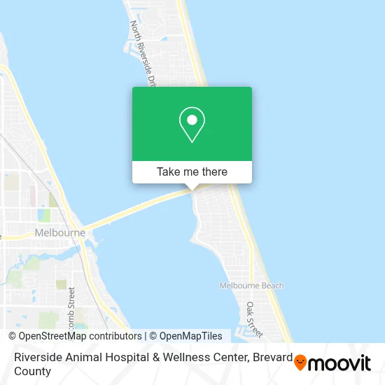 Riverside Animal Hospital & Wellness Center map