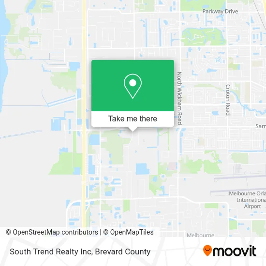 South Trend Realty Inc map