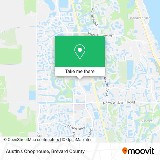 Austin's Chophouse map