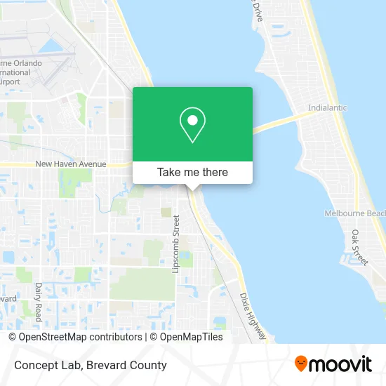 Concept Lab map