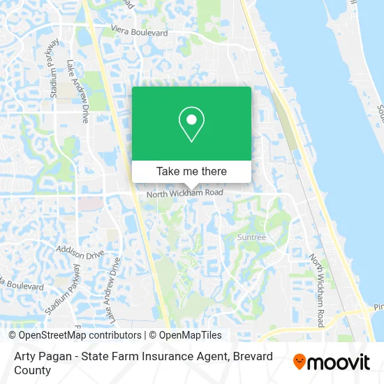 Arty Pagan - State Farm Insurance Agent map