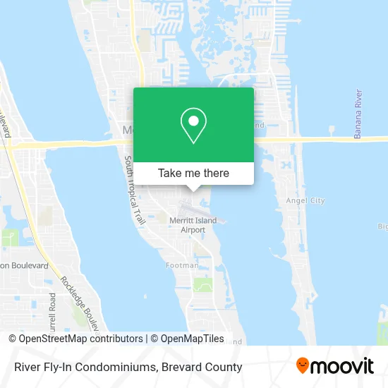 River Fly-In Condominiums map