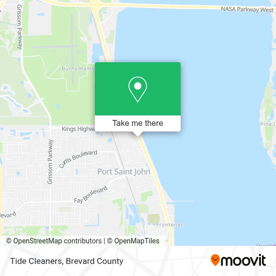 Tide Cleaners map