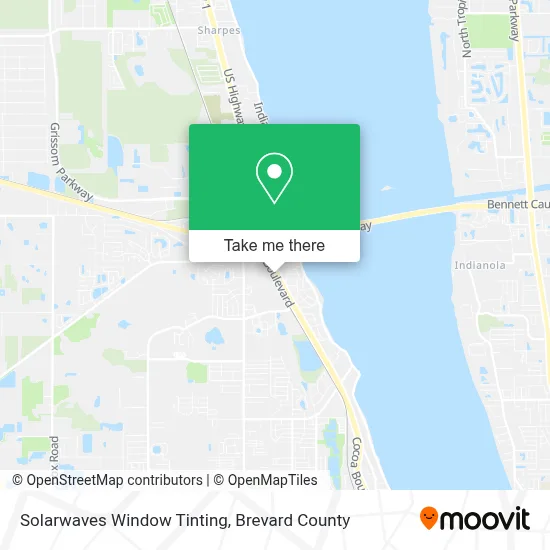 Solarwaves Window Tinting map