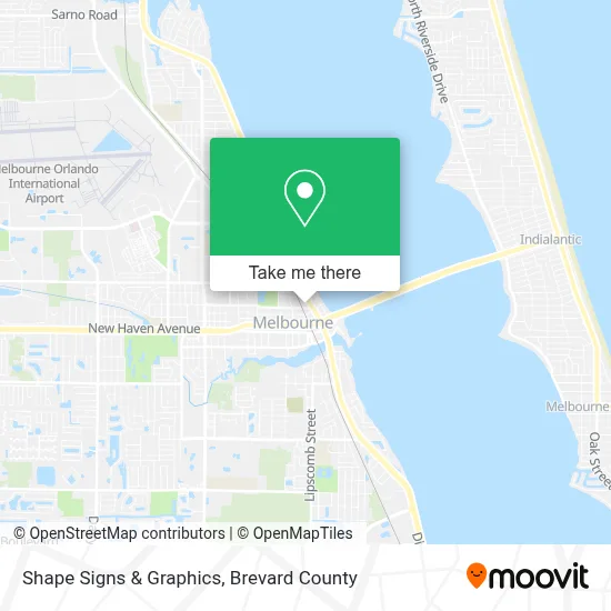 Shape Signs & Graphics map